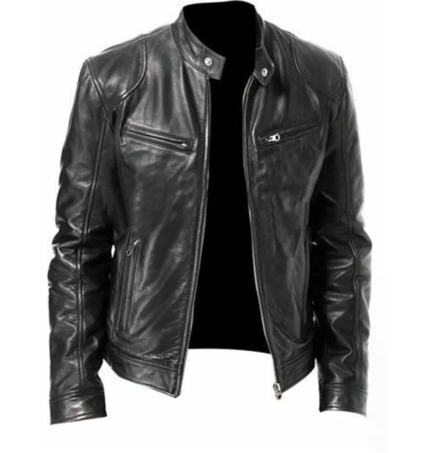 Veste  Décontractée cuir!
