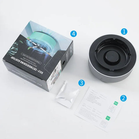 Cendrier purificateur d'air Intelligent enlèvement de fumée