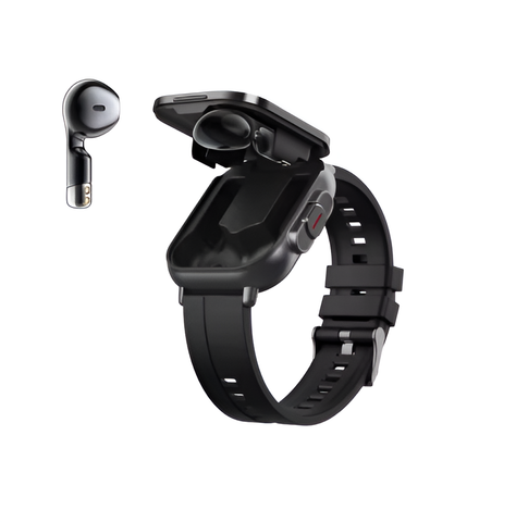 Montre connectée 2 en 1 avec écouteurs TWS