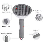 brosse de bain ronde pour chien et chat	