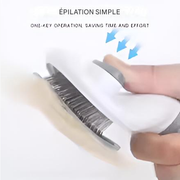 brosse de bain ronde pour chien et chat	